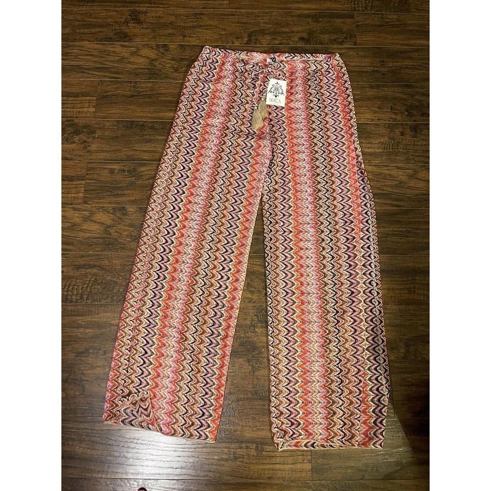Becca beach cover up pants Pink Sz: Large